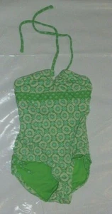 NEW Girls Size X-Small (4-5) * GAP KIDS * 1 Piece Green Multi Swimsuit XS - Picture 1 of 3