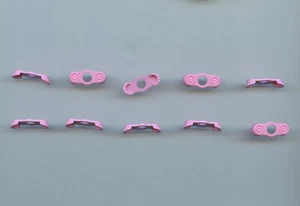 LEGO x 10 Bright Pink Minifigure Epaulettes Admiral Pirate Imperial Soldier - Picture 1 of 1