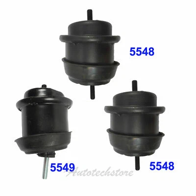 For 2009-2015 Chevy Traverse /GMC Acadia 3.6L Engine Motor Mount 3PCS M1015 - Image 1 of 3