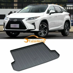 For Lexus RX350 RX450h 2016-2022 Rear Trunk Cargo Black Floor Carpet Mat Tray - Picture 1 of 7