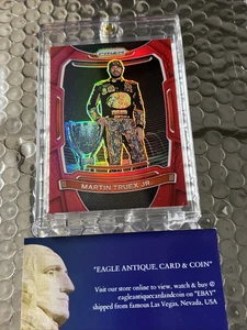 2021 NASCAR Martin Truex Jr. #2 Panini Red Trophy VAR Prizm + Bonus EACC 2210022 - Picture 1 of 9