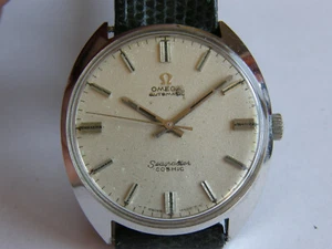 OMEGA-SEAMASTER COSMIC-AUTOMATIC-ACCIAIO-REF.165026-CAL.552-CORONA ORIGINALE - Imagen 1 de 12