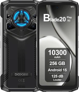 DOOGEE Blade 20 Play 5G Outdoor Smartphone 32GB+256GB Nachtsicht Handy Android15 - Bild 1 von 9