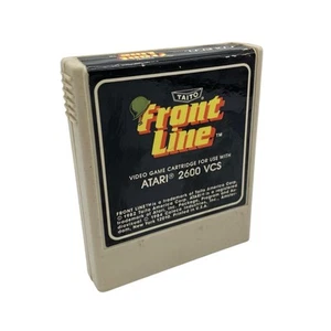 Front Line (Atari 2600, 1984) solo cartuccia autentica testata e funzionante - Foto 1 di 4