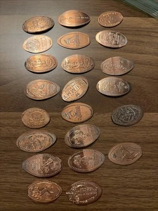 Smashed Penny Lot 22 Universal, Bubba Gump, Disneyland, Monterey Bay 🤩 - Bild 1 von 8