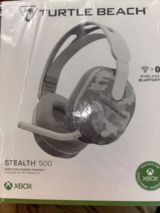 Turtle Beach Stealth 500 Arctic Camo Xbox Wireless Gaming Headset - Picture 1 of 3