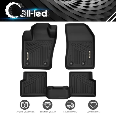 3D Molded Floor Mats Liners For 2015-2023 Jeep Renegade All Weather TPE Rubber Foto 1 de 4