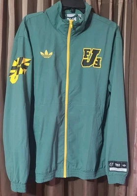 ADIDAS ORIGINALS JAMAICA NATIONAL TEAM TRACK JACKET JE5333 MENS LARGE NWT - Image 1 of 4