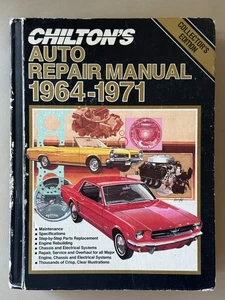 CHILTON 1964-1971 American Cars Auto Repair Manual Hardcover 5974 - Bild 1 von 15