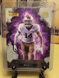 2022 Wild Card Matte Kyle Hamilton RC Rookie Heat /100 BALTIMORE RAVENS - Picture 1 of 2