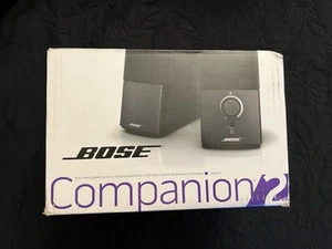Bose Companion 2 Series III Multimedia Speakers for PC Laptop Desktop Audio NIB - Photo 1/1