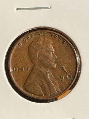 1947-P Lincoln Wheat Cent Mint Error- Major Obverse & Reverse Laminations - Image 1 of 2