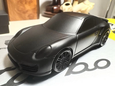 Porsche Carrera 911 991 Turbo Nero con Box - modello 1:43 - Fermacarte Metallo - Immagine 1 di 4