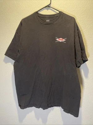 Jack's Surfboards Floral Graphic Shirt Size XXL Black Surfer Skater Style - Image 1 of 4