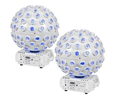2x Eurolite LED B-40 Laser Mirrorball Effect Starburst Stratosphere Lighting DMX - Image 1 of 4