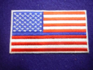 Toppa bandiera americana linea blu sottile - Foto 1 di 3