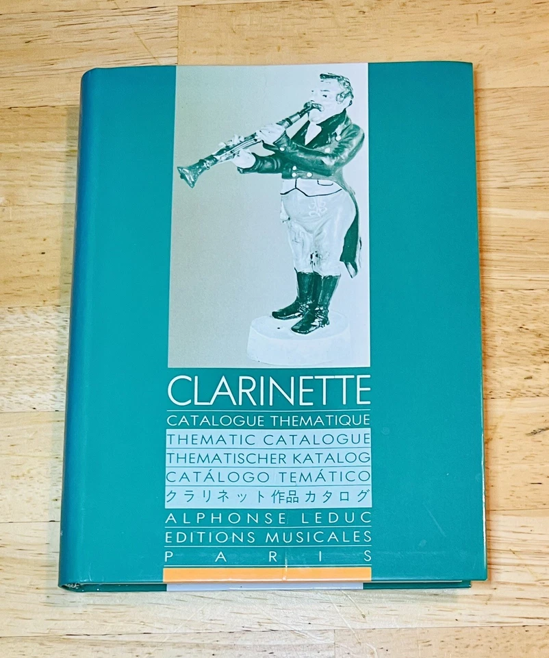 Alphonse Leduc Musique Pour Clarinette Catalogue Thematique - Image 1 of 3