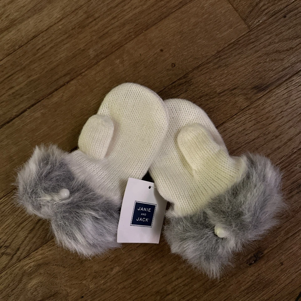 Guantes de piel Janie And Jack para bebé niña talla 12-24 meses nuevos con etiquetas Foto 1 de 4