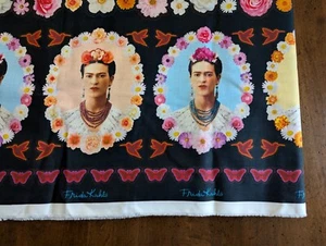 1Yd/43" 100% SUPIMA cotton R.Kaufman 2020 "FRIDA KAHLO" print #74331 NEW BTY - Picture 1 of 10