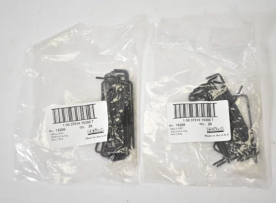 Lot of 2 Packs Eklind Hex L-Keys 3/32" Tip Size Long 25/Pack 15206 Black - Image 1 of 4