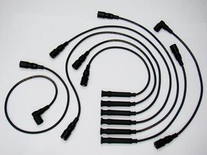 325i 2.5L 88-93 7 mm Copper Conductor Suppressor Spark Plug Wire Set C6-39747 - Picture 1 of 1