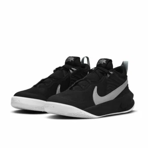 Nike Team Hustle D10 (GS) Black/Metallic Silver - Volt - Foto 1 di 2