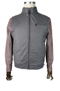 £1350 PAL ZILERI MINT WOOL PADDED GILET BODYWARMER UK 38 EU 48 SMALL ITALY - Picture 1 of 21