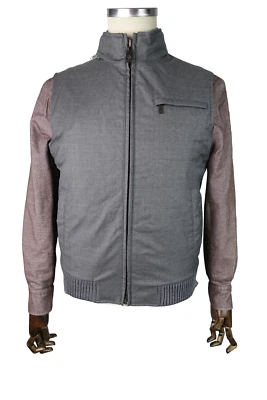 £1350 PAL ZILERI MINT WOOL PADDED GILET BODYWARMER UK 38 EU 48 SMALL ITALY - Image 1 of 4