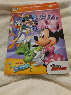 LeapFrog LeapReader Junior Book Disney Minnie The Big Bow-nanza - Image 1 of 4