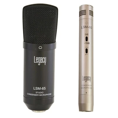 LSM 65/80 Cardioid Professional Studio Vocal Condenser Microphone Kit XLR - Image 1 of 4
