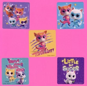 10 SuperKitties Large Stickers - Party Favors - Ginny, Buddy, Bitsy, Sparks - Picture 1 of 1