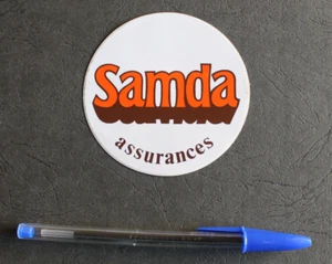 Autocollant / Sticker - Assurances SAMDA - Picture 1 of 2