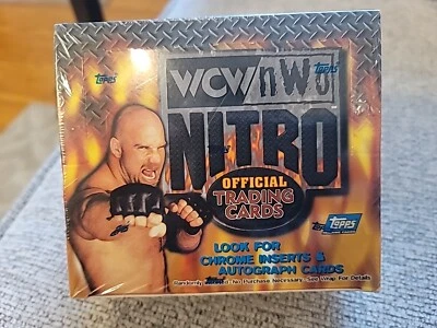 1999 Topps WCW NWO Nitro Official Trading Cards - Hobby Box - Sealed - Image 1 of 4