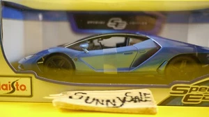 Modelo diecast a escala 1:18 Maisto edición especial - Lamborghini Centenario (azul) - Imagen 1 de 7