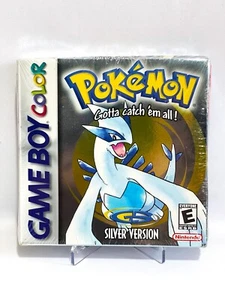 Pokemon Silver Version Nintendo Game Boy Color GBC Factory Sealed - New - Picture 1 of 11
