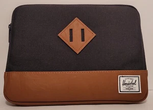 The Herschel Supply Company Brand Tablet Cover Black & Tan Hipster Gift NWOT - Picture 1 of 11