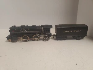 Locomotora Lionel calibre O #1120 y licuadora Lionel Scout sin probar - Imagen 1 de 14