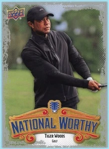 Tiger Woods 2024 Upper Deck "National Worthy" #NW-1 NSCC - Bild 1 von 2