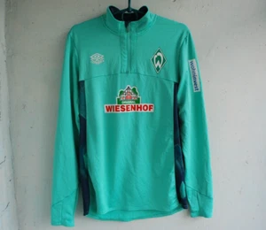 WERDER BREMEN PRO TRAINING SHIRT TOP FOOTBALL SOCCER JERSEY UMBRO Size M LARGE - Picture 1 of 10