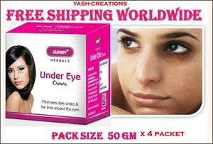 4 Pack-Bakson's-Sunny Herbal Under Eye Cream for Minimizing Dark Circles- 50 Gm. - Picture 1 of 3