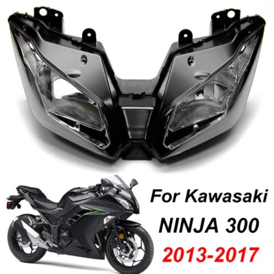 2013-2017 Front Headlight Headlamp Assembly For KAWASAKI NINJA 300 EX300 NEW US  - Image 1 of 4