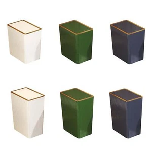 Bathroom Trash Can with Lids Slim Narrow Garbage Can for Toilet Home Office - Picture 1 of 50