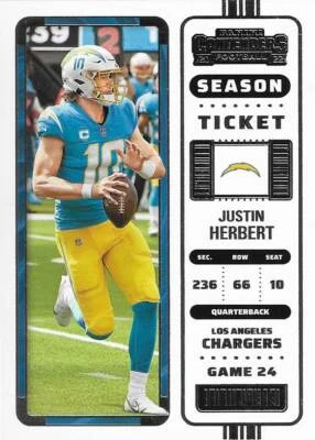 2022 Panini Contenders Base Set Football (#1-100) - Complete Your Set - Image 1 of 4