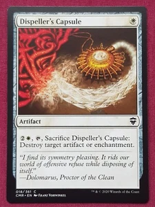 Magic The Gathering COMMANDER LEGENDS CMR DISPELLER'S CAPSULE artifact card MTG - Picture 1 of 2