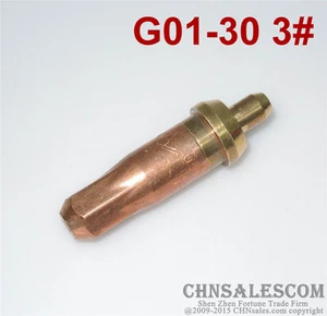 Punta de antorcha de soldadura de corte de acetileno oxígeno G01-30 3#  - Imagen 1 de 1