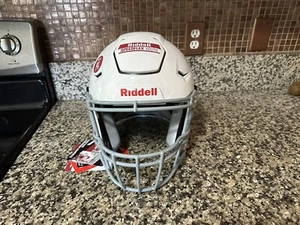 Casco calcio Riddell Speed FLEX bianco con mascherina giovanile x large XL NUOVO - Foto 1 di 10