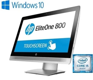 HP ALL IN ONE TOUCHSCREEN 800 G2 23INCH CORE i5 6500 8/16GB 256GB SSD WINDOWS 10 - Picture 1 of 1