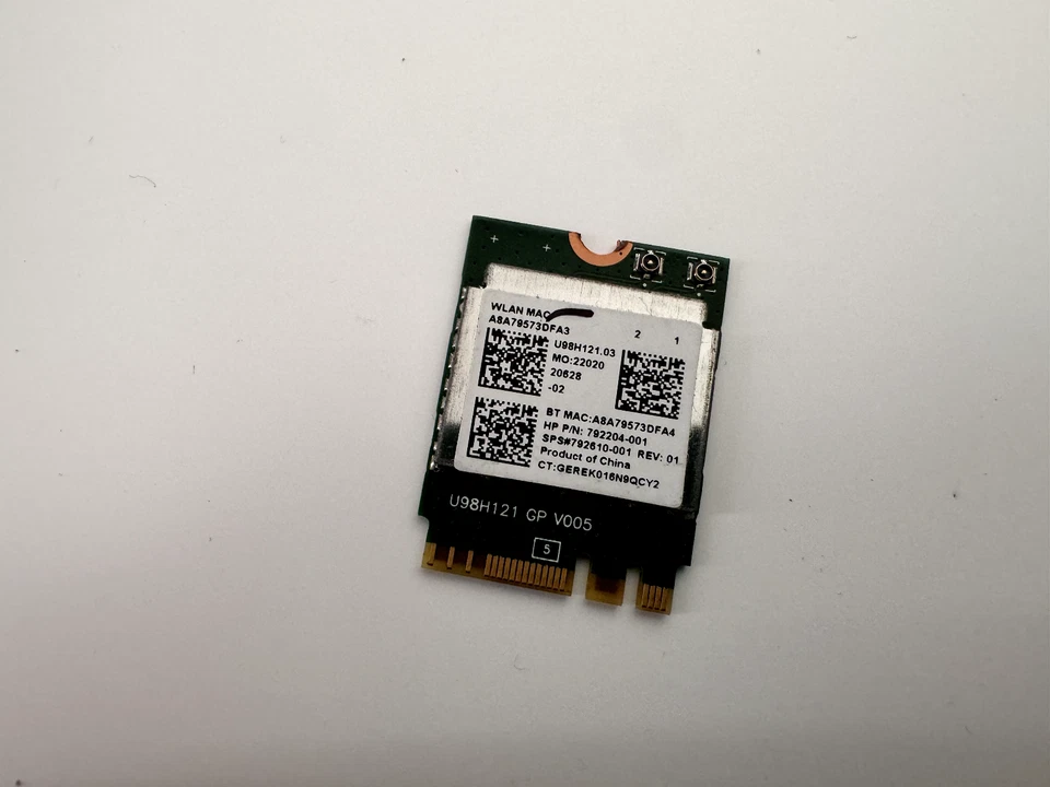 Adattatore wireless Realtek RTL8723BENF Wifi 792610-001 per laptop HP - Immagine 1 di 1