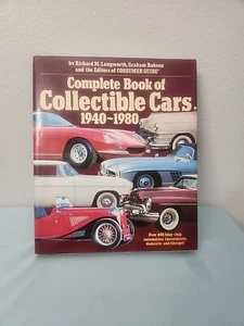 The Complete Book Of Collectible Cars 1940-1980~ , Good Condition See Photos - Bild 1 von 8