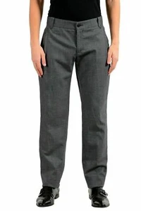 Dolce & Gabbana Men's Wool Gray Pleated Dress Pants US 32 IT 48 - Picture 1 of 4